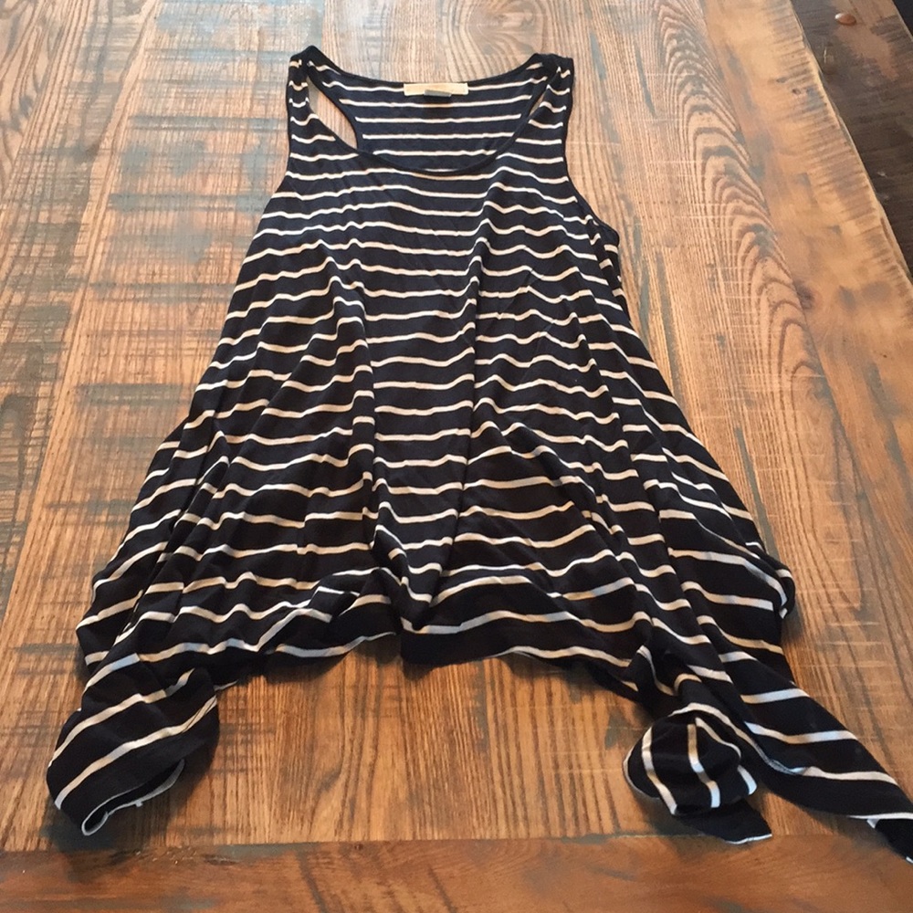 Michael Kors Long Striped Tank